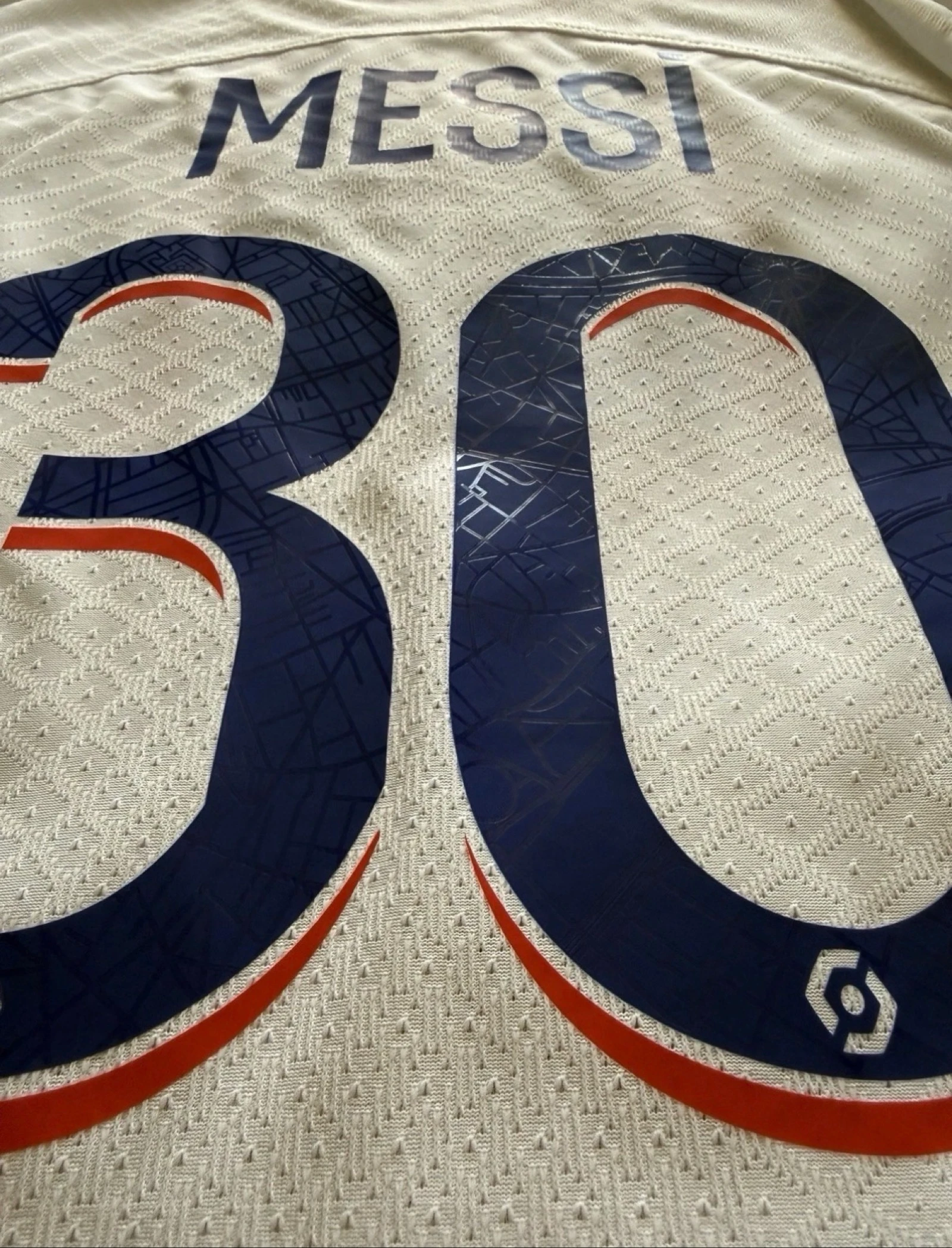 Camiseta oficial del PSG 2022/2023 vapor partido talla L Messi liga 1 nueva – photo 2